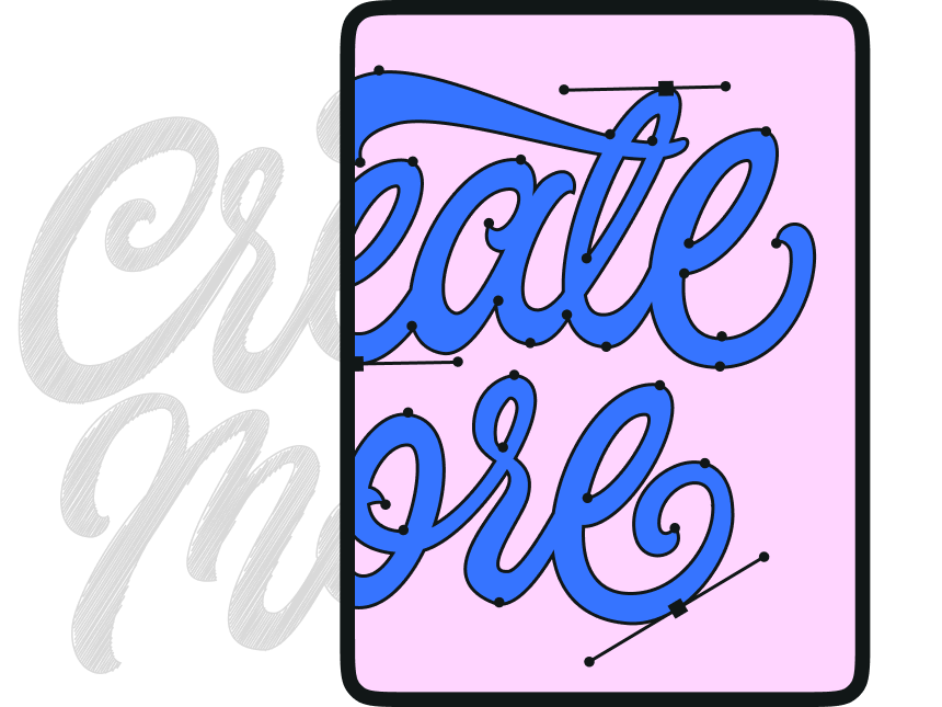 Auto Trace lettering in Linearity Curve