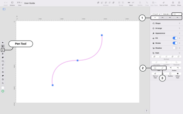 Pen tool content aware