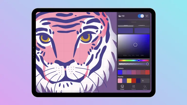 How to draw on an iPad - freelance illustration